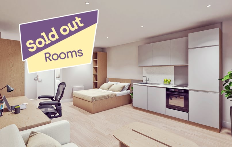 Luxury Studio, Beckton House, Station Road, Beeston, Nottingham - Image 1